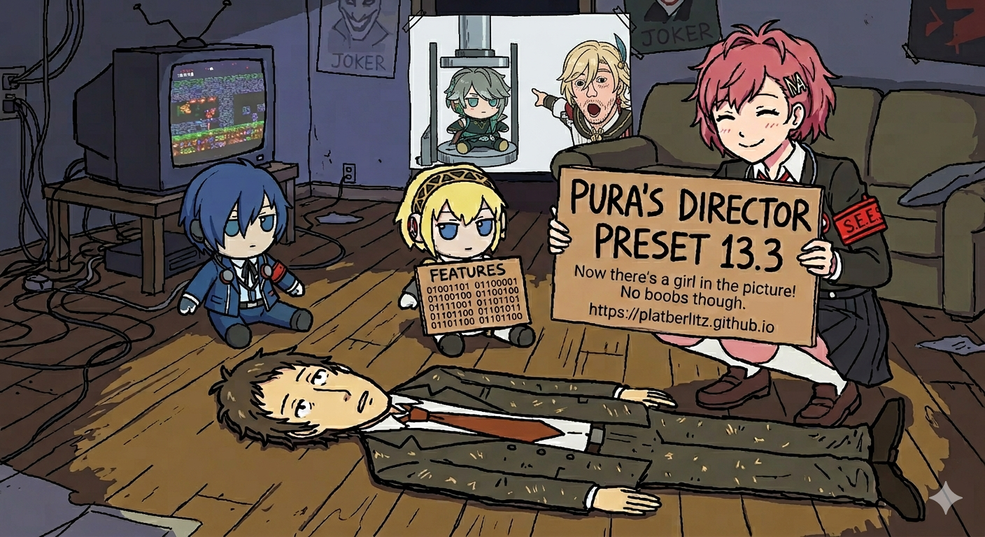 Pura's Director Preset 13.3 release art