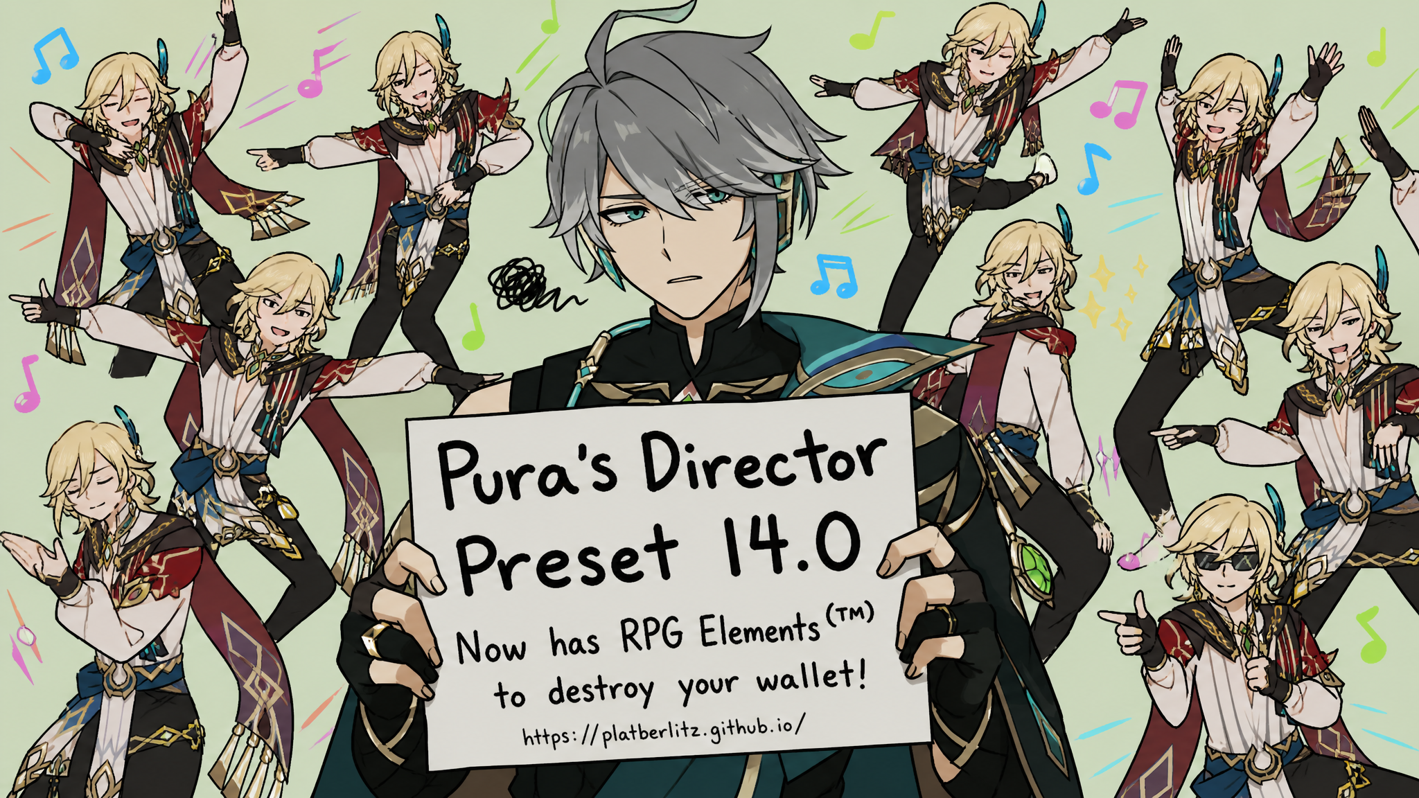Pura's Director Preset 14.0 release art