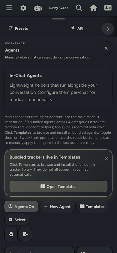 SillyBunny mobile Agents