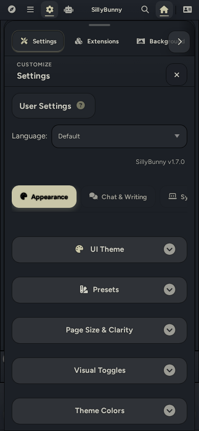 SillyBunny mobile Customize