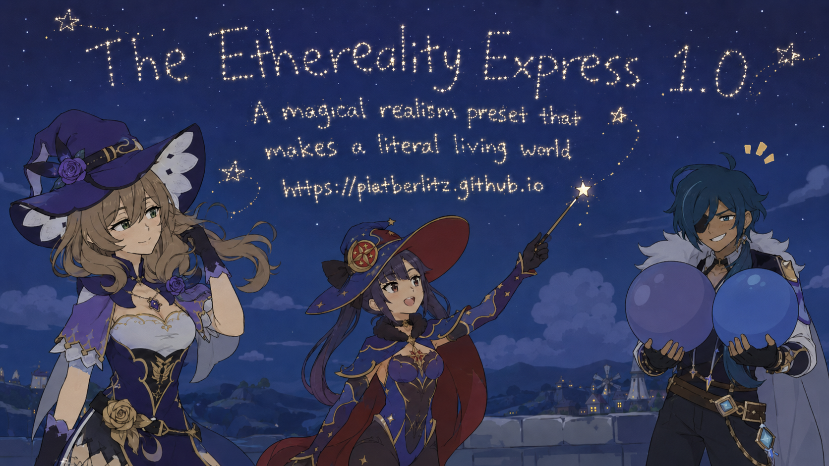 The Ethereality Express 1.0 release art